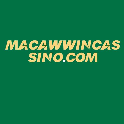 Logo da MACAWWINCASSINO